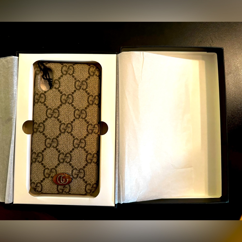 NIB NWT Gucci Ophidia iPhone X/XS Phone Case